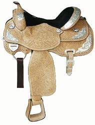 14" 15" 16" Double T Western Show Saddle