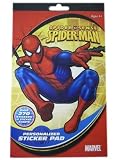 スパイダーマン SPIDER-MAN　ステッカーパッド6112
