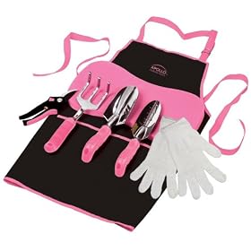 Apollo Precision Tools 7 Piece Garden Kit, Pink #DT3790P from Hand Garden Tools