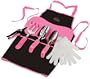 Apollo Precision Tools DT3790P 7-Piece Garden Kit, Pink
