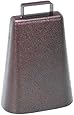 7 Inch Steel Cow Bell with Handle and Antique Copper Finish