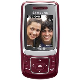 Samsung t239 Phone, Red (T-Mobile)