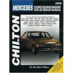 Mercedes-Benz: Coupes/Sedans/Wagons 1974-84 (Chilton's Total Car Care Repair Manual) book cover