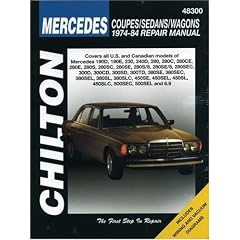 Mercedes-Benz Saloons, Estates and Coupes (1974-84) (Chilton total car care)