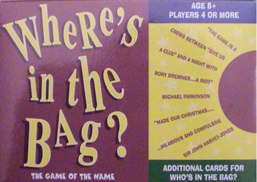 Where's In The Bag (Additional Cards)