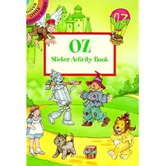 Oz Sticker Activity Book (Dover Little Activity Books)