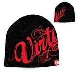 Virtue Paintball Script Beanie - Black/Red