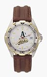 Atlanta Thrashers MLB All Star Watch with Leather Band - Men's