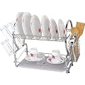 2 Tier Chrome Dish Drainer