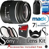 Sony DT 18-55mm f/3.5-5.6 Zoom Lens Alpha & Minolta Digital SLRs. FREE 6pc  ....