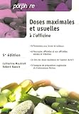 Doses maximales et usuelles � l'officine