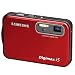 Samsung Digimax i5 5MP Digital Camera with 3x Optical Zoom (Red)