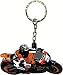 MotoGP Motorcycle Dani Pedrosa Repsol Honda Rubber Keyfob/Keyring