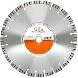 Gila Diamond Blade 12 Laser Welded Turbo Segmented Cured Concrete Brick Block Stone... by Gila