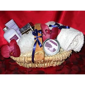 Lavender Delights Spa Gift Basket