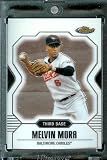 2007 Topps Finest #7 Melvin Mora Baseball Card Baltimore Orioles - Mint Condition - Shipped In Protective Display Case !!