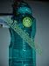 New Wave 1 Liter Emerald Green BPA Free Water Bottle