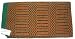 Mayatex Saddle Blanket - Ramrod Double Weave - Green and Orange