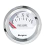 Sunpro CP8209 StyleLine Electrical Fuel Level Gauge - White Dial