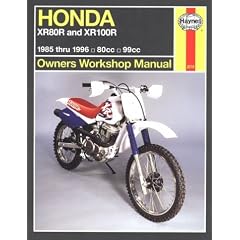 Haynes Honda Xr80r and Xr100r, 1985-1996 (Haynes Motorcycle Repair Manual)