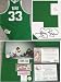 Larry Bird Hand Signed Home Celtics Jersey