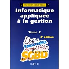 Informatique appliqu�e � la gestion, tome 2, 2�me �dition
