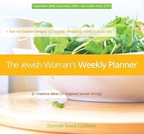The Jewish Woman's Weekly Planner (September 2008 - December 2009) Engagement Calendar