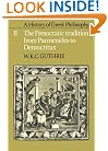 A History of Greek Philosophy, Vol. 2: The Presocratic Tradition from Parmenides to Democritus