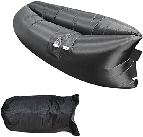 Original Inflatable Waterproof Lounger Air Filled Sofa By Sport Dreamer - Couch Ballon Lay Bag - Camping Beach Park Backyard Fishing Mountains