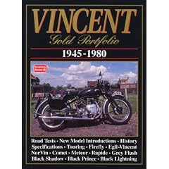 Vincent Gold Portfolio 1945-1980 (Brooklands Books Road Test Series) (Gold portfolio series)