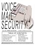 Voice mail security