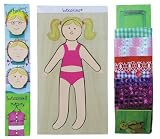 Enlarge toy image: Woodkins Kirsty -  preschool activity for young kids