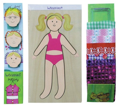 Childrens Toyshop  Toys : Kirsty Woodkins Dress-up Doll