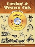 Cowboy and Western Cuts CD-ROM and Book (Electronic Clip Art)