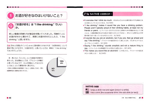 Cover image : 日本人英語のカン違い ネイティブ100人の結論 (レクシスシリーズ)