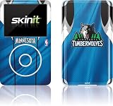 Skinit Minnesota Timberwolves Jersey Vinyl Skin for iPod Classic (6th Gen) 80 / 160GB