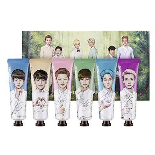 [Nature Republic] Hand & Nature Hand Cream EXO K Set 30mlX6