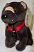 Coca-Cola Bean Bag Plush Barris the Bear representing Russia