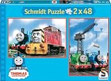 Schmidt - 55327 - Puzzle - Enfant - La Grande Expédition - 2 x 48 Pièces