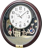 SEIKO CLOCK (セイコークロック) 掛け時計 ウエーブシンフォニー 電波時計 ツイン・パ AM236Bの画像