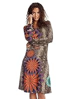 Desigual Vestido Tiffannelle (Marrón)