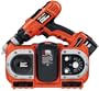 Black & Decker FSD182RC2 18 Volt FireStorm Drill W/Radio Charger