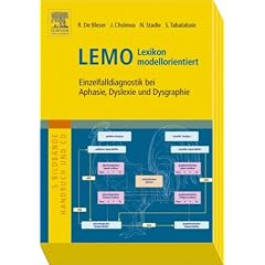LEMO - Lexikon modellorientiert: Einzelfalldiagnostik bei Aphasie, Dyslexie und Dysgraphie