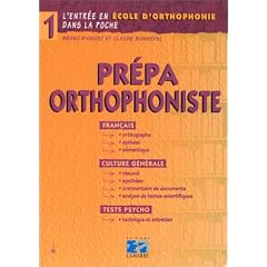Pr�pa orthophoniste