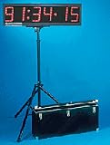 6 Digit Double Sided Electronumberic XL Series LED Raceclock