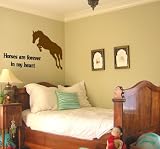 Great horse quote--Big 40 X 28 inch sticker--Choose your horse, sold by aluckyhorseshoe