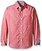 Nautica Boys' Patterned Long-Sleeve Button-Down Shirt