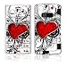 My Heart Design Protective Skin Decal Cover for LG enV2 VX9100 Cell Phone