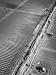 Big Irrigation Ditch Sending Water Seeping Through Furrows to Crops Photographic Post...