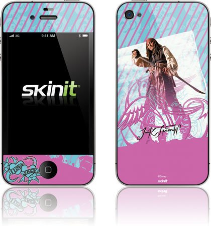Skinit Protective Skin for iPhone 4/4S - Captain Jack Sparrow - Standing
